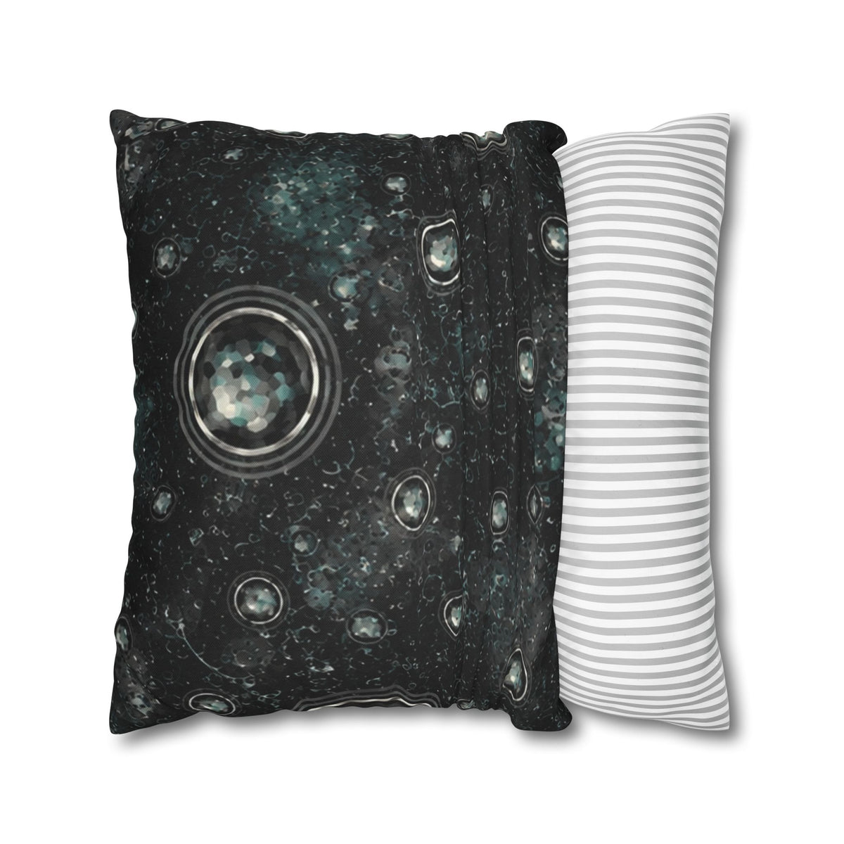 Galaxy Orb Decorative Pillowcase — Celestial Space Throw Pillow Cover