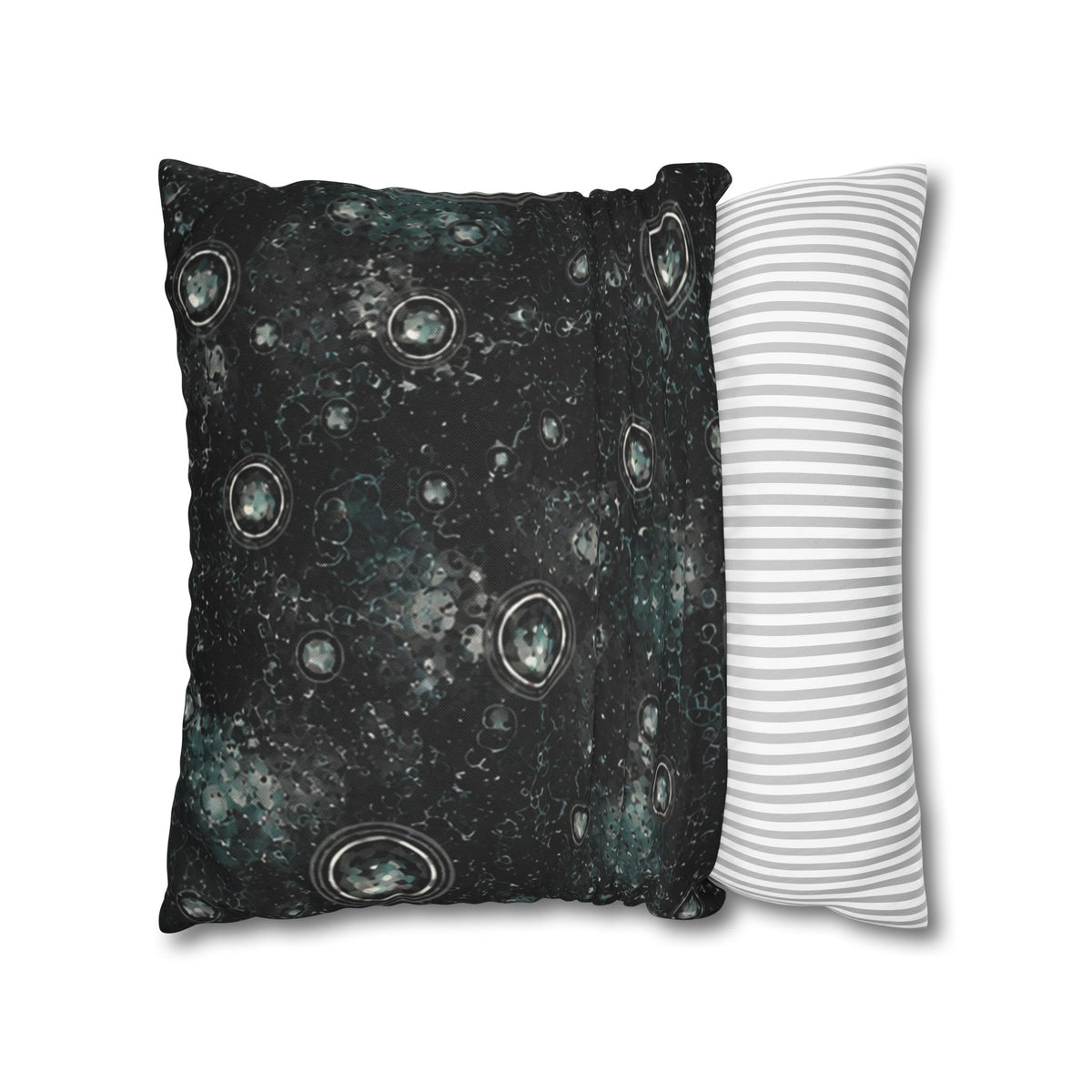 Galaxy Orb Decorative Pillowcase — Celestial Space Throw Pillow Cover