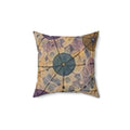 Square Pillow — Minimalist White Decorative Throw Pillow