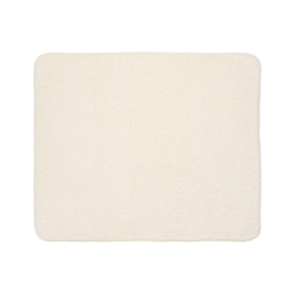 Abstract Earth-Tone Sherpa Blanket — Cozy Neutral Fleece Throw