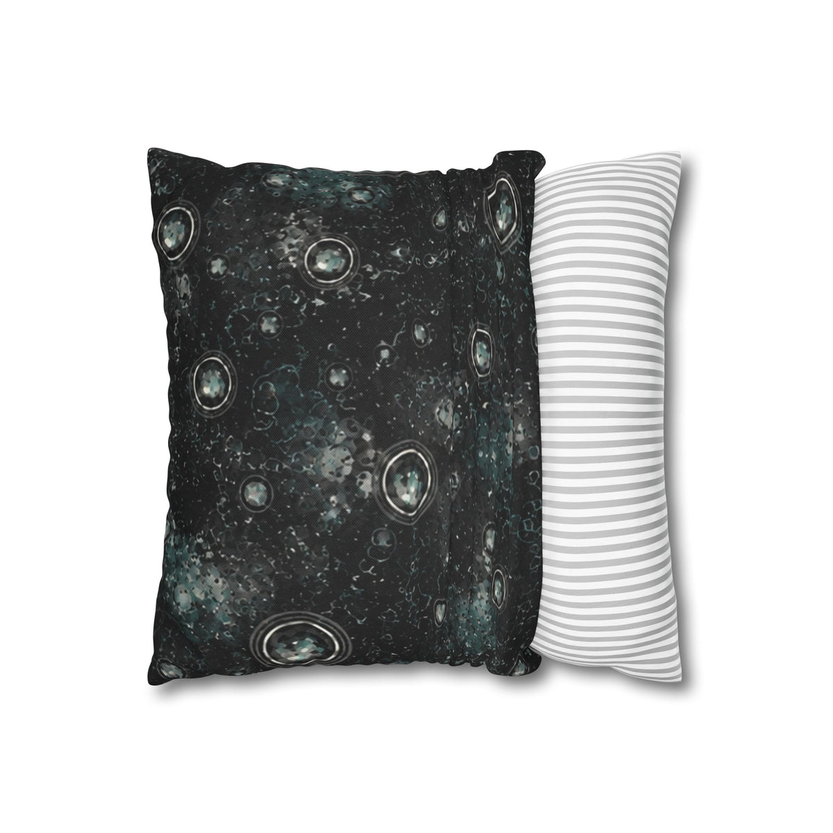 Galaxy Orb Decorative Pillowcase — Celestial Space Throw Pillow Cover