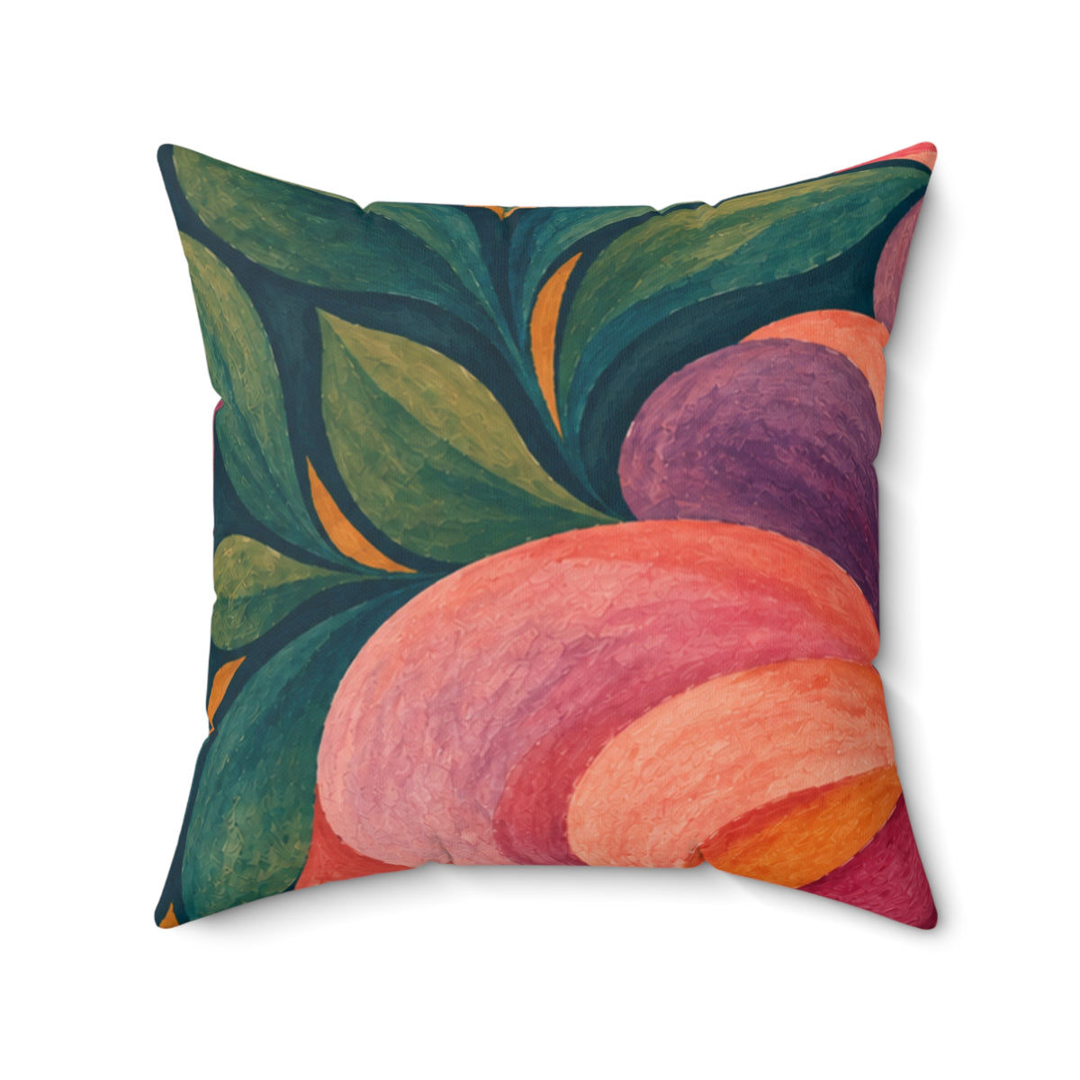Floral Abstract Pillow