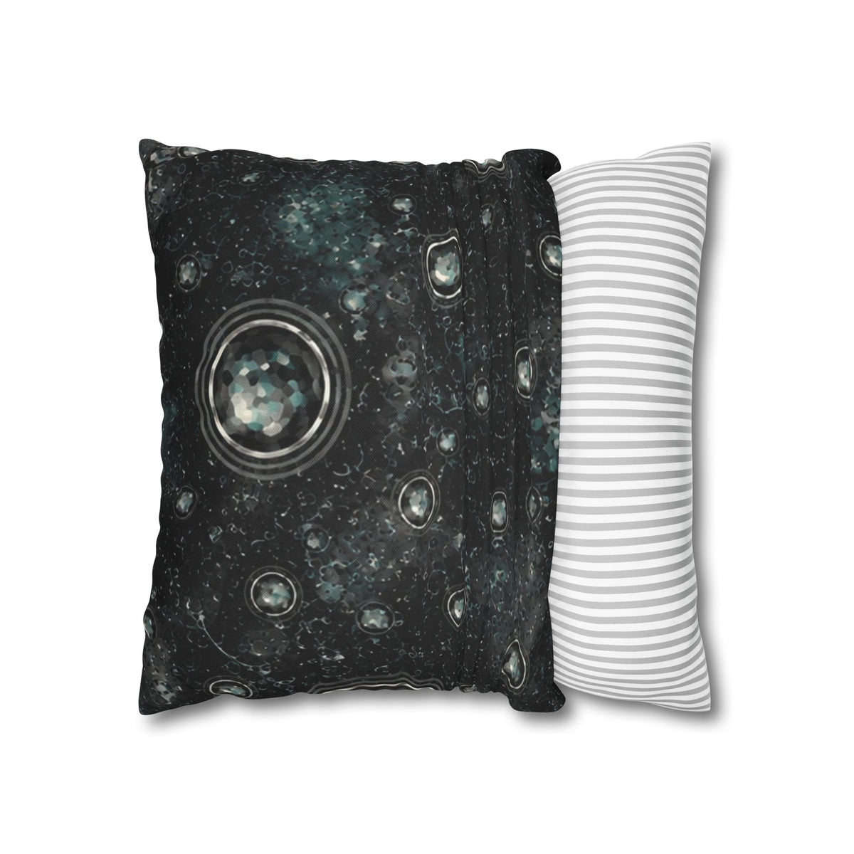 Galaxy Orb Decorative Pillowcase — Celestial Space Throw Pillow Cover