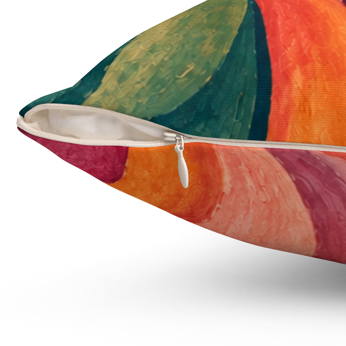Floral Abstract Pillow