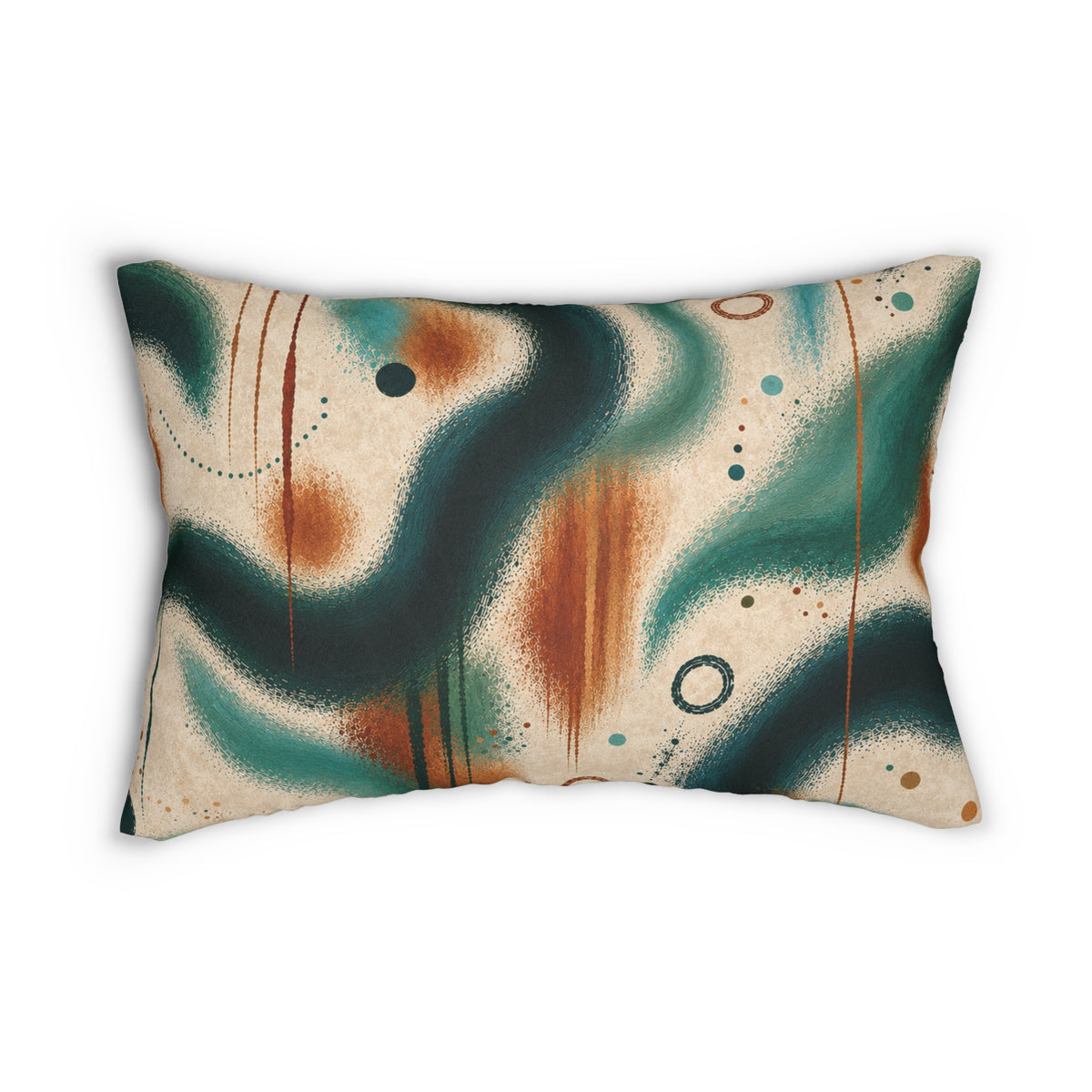 Spun Polyester Lumbar Pillow
