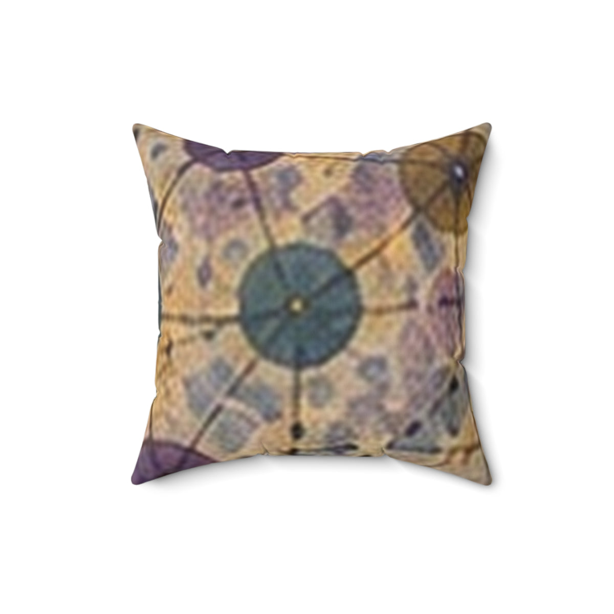 Square Pillow — Minimalist White Decorative Throw Pillow