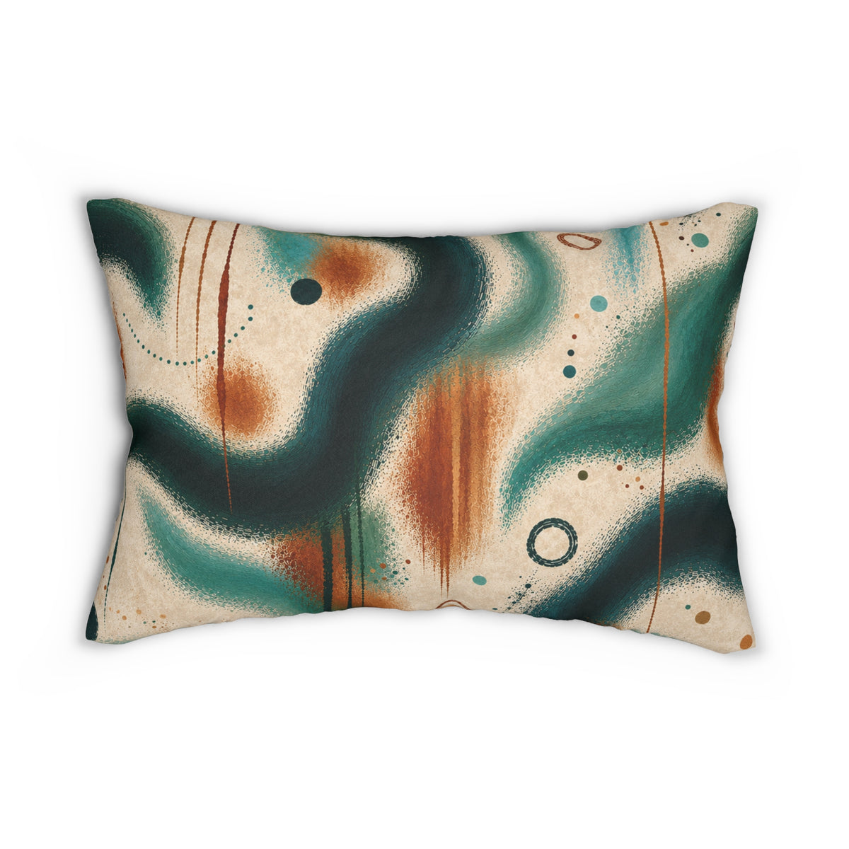 Spun Polyester Lumbar Pillow
