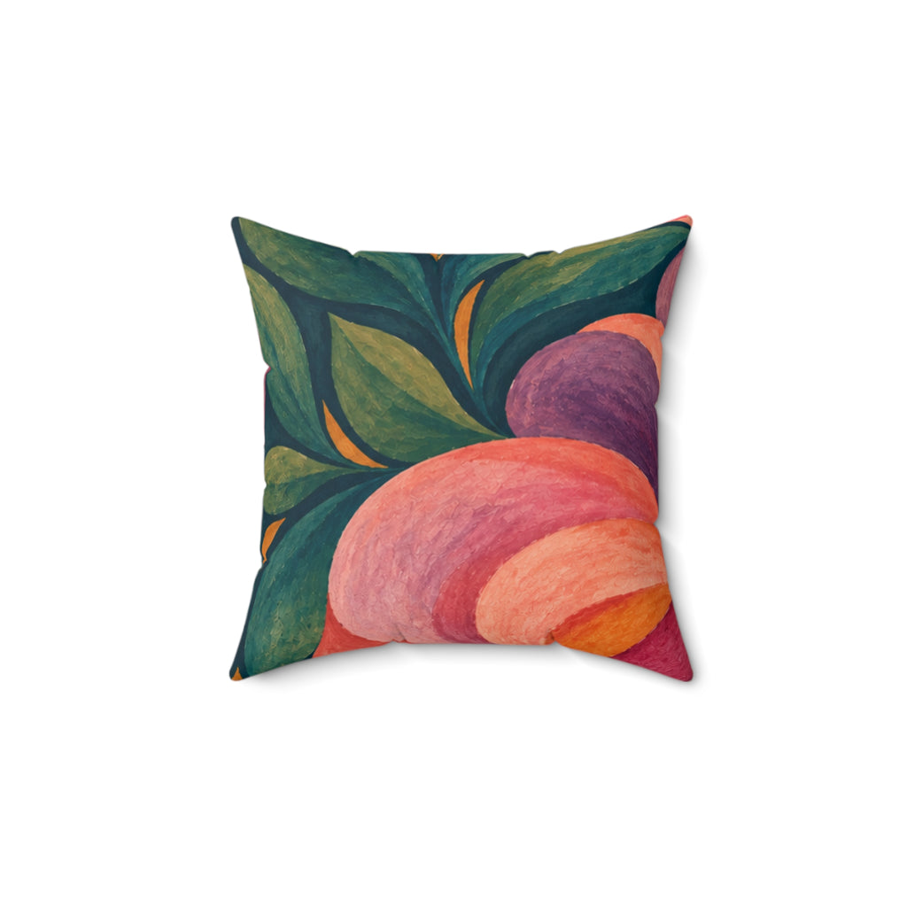 Floral Abstract Pillow