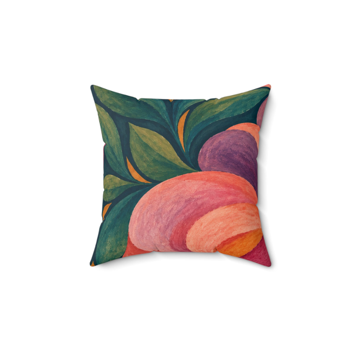 Floral Abstract Pillow