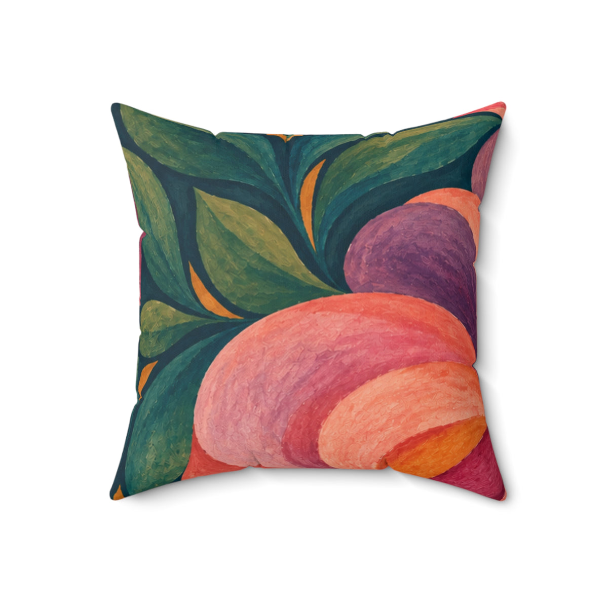 Floral Abstract Pillow