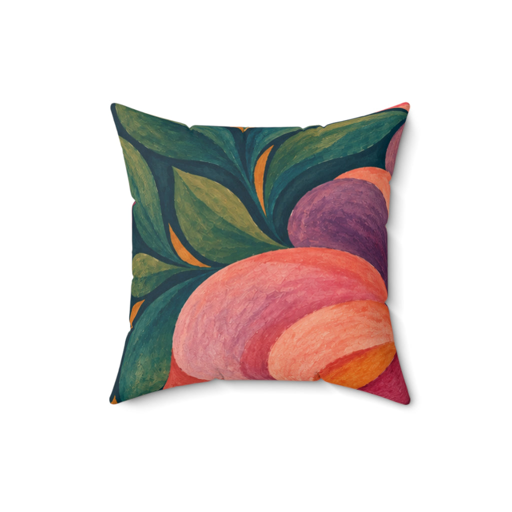 Floral Abstract Pillow