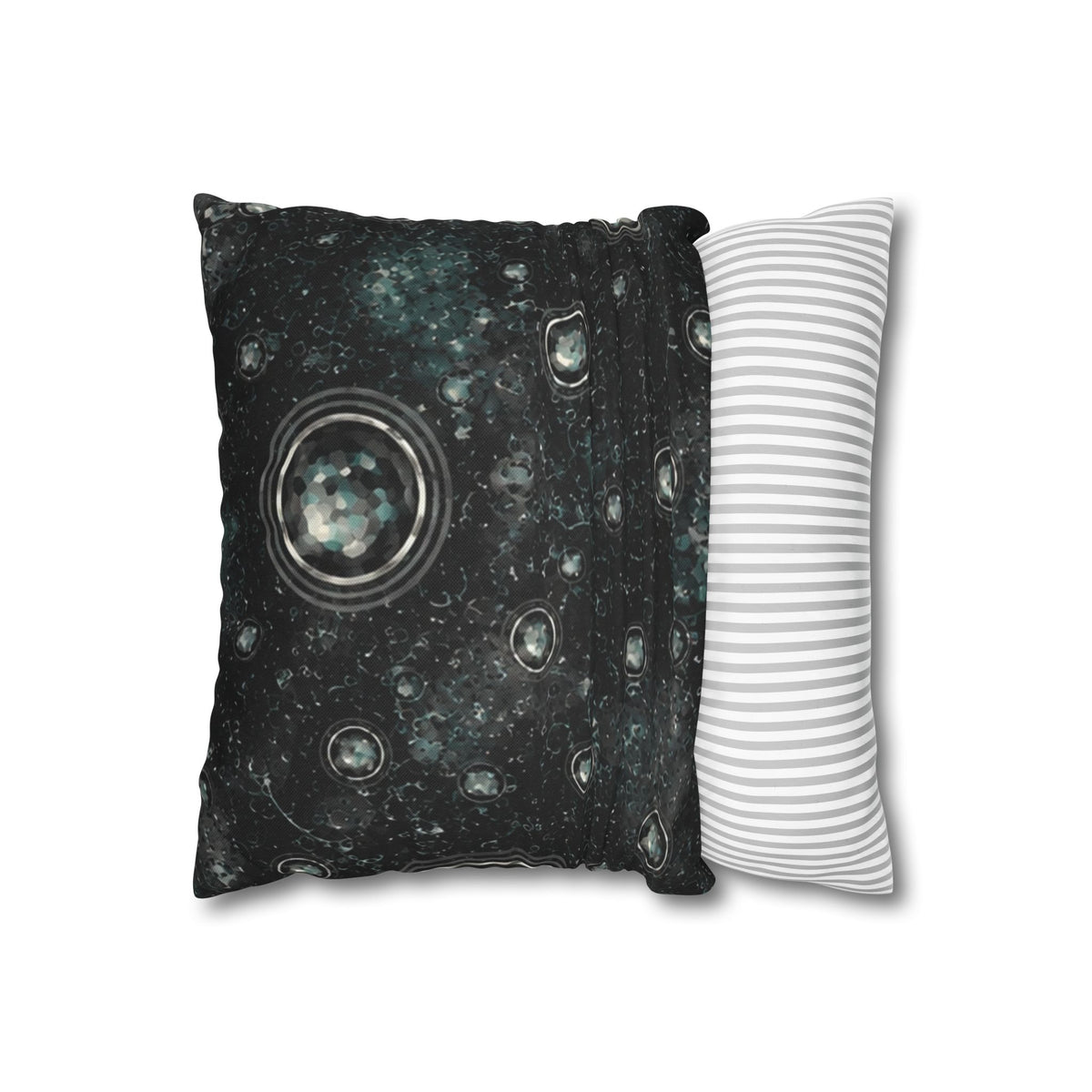 Galaxy Orb Decorative Pillowcase — Celestial Space Throw Pillow Cover