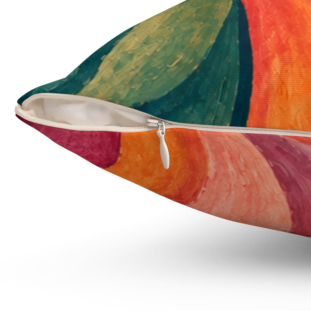 Floral Abstract Pillow